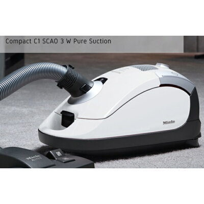 【楽天市場】Miele ミーレ 紙パック式掃除機 Compact C1 SCAO 3 W Pure Suction ホワイト | 価格比較
